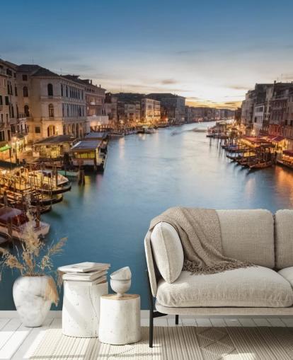 a canal in venice at night wallpaper a canal in venice at night wallpaper