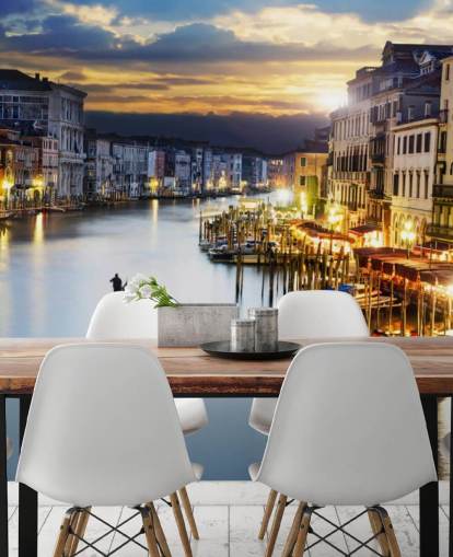 Venice at Night Wallpaper