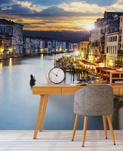 Fondo de pantalla de Venecia de noche