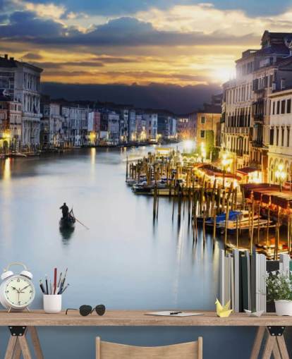 Carta da parati Venezia di notte Carta da parati Venezia di notte