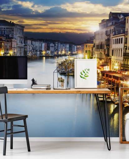 Venedig om natten tapet