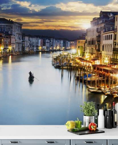 Papel de Parede Veneza à Noite