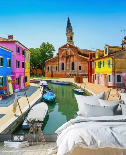 Burano Canal Wallpaper