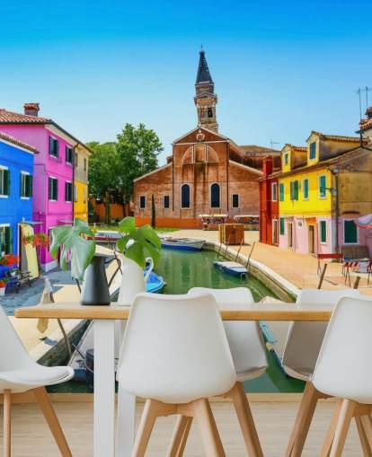 Burano Canal Wallpaper Burano Canal Wallpaper