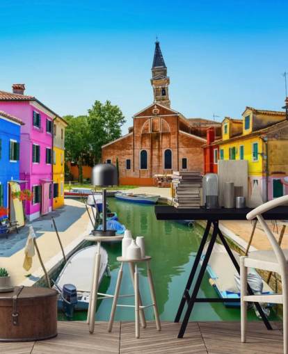 Burano Canal Wallpaper