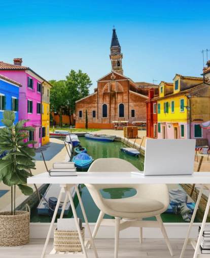 Burano Canal Wallpaper