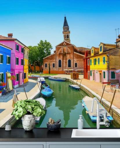 Burano Canal Wallpaper