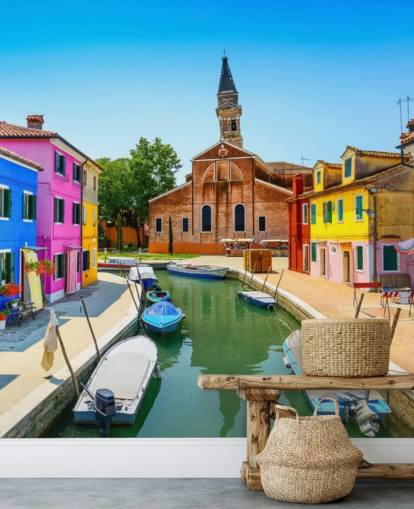 Burano Canal Wallpaper