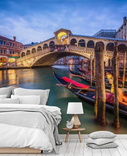 ponte veneziana à noite papel de parede ponte veneziana à noite papel de parede