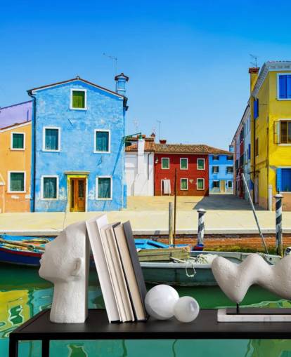 colourful houses in italy wallpaper colourful houses in italy wallpaper