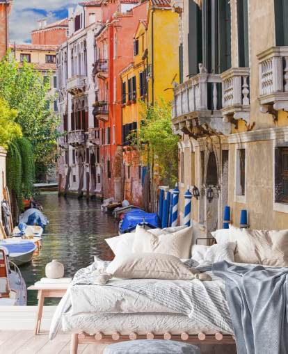 Venetian Houses mural Venetian Houses mural