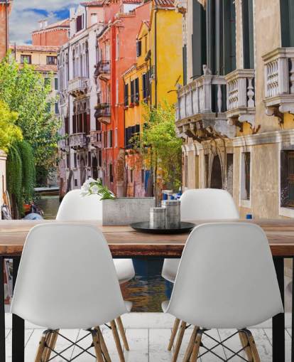 mural casas venecianas