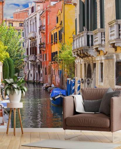 Venetian Houses mural