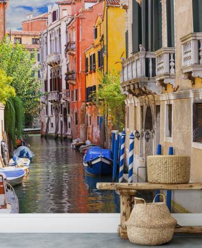 Venetian Houses mural Venetian Houses mural