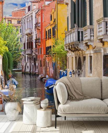 Venetian Houses mural