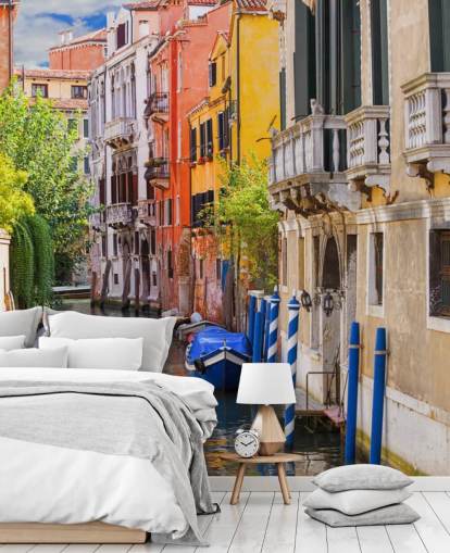 Venetian Houses mural Venetian Houses mural
