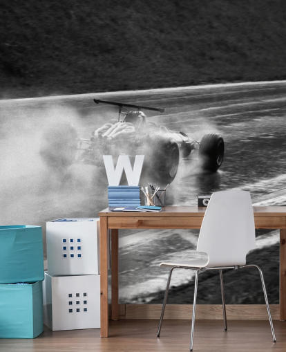 Fotografia vintage do papel de parede do carro Ferrari