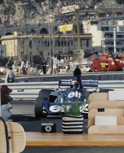 Papel de Parede Blue Race Car