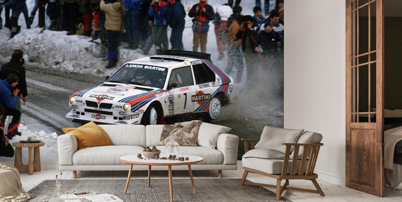 Lancia Delta S4 Driven by Henri Toivionen Mural | Wallsauce US