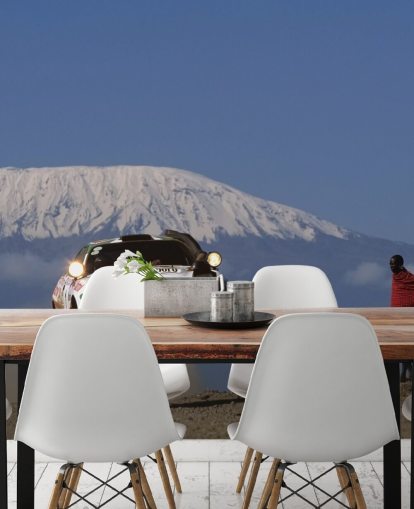 Fondo de Pantalla de Coche de Rally Blanco