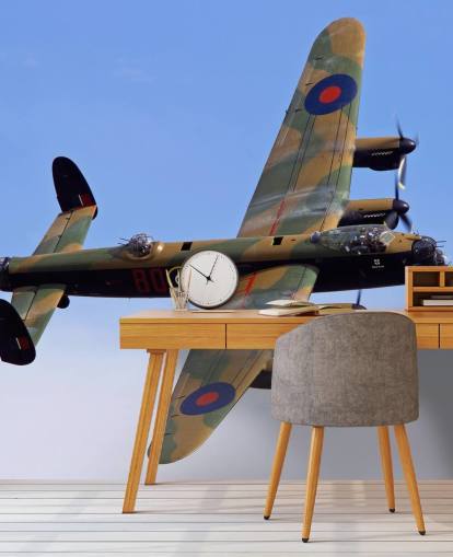 War Plane Flying Bakgrunn War Plane Flying Bakgrunn