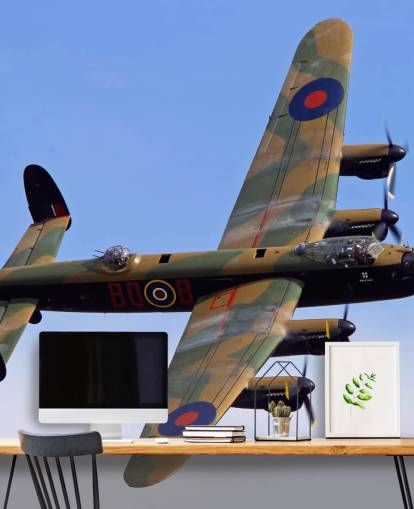 War Plane Flying Wallpaper