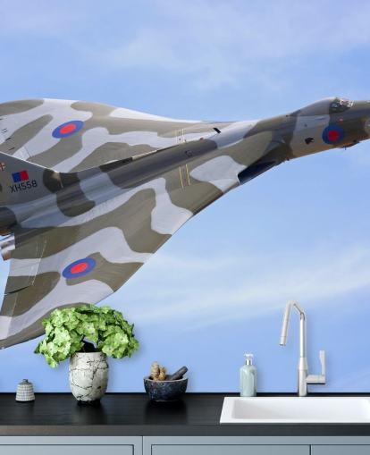 Camouflage Aircraft Wallpaper