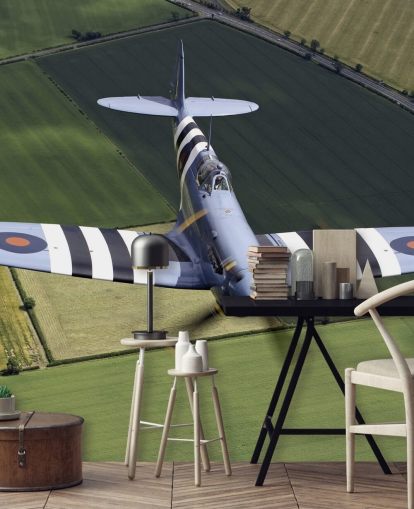 Spitfire avec rayures d'invasion Spitfire avec rayures d'invasion