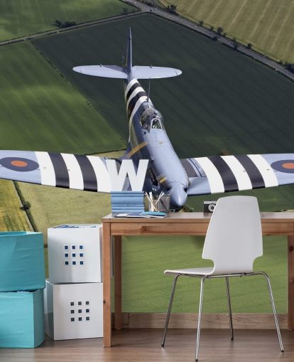 Spitfire avec rayures d'invasion