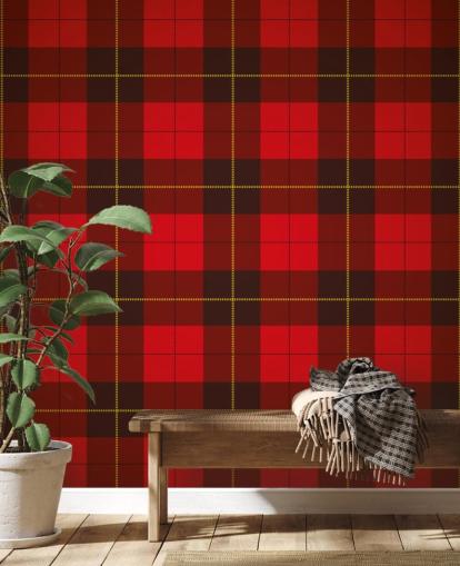 Red Tartan Wallpaper Red Tartan Wallpaper