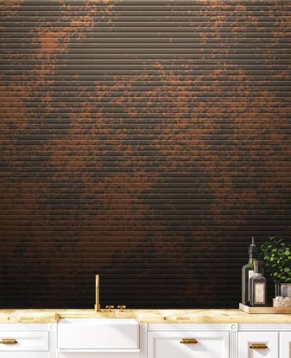 Papel de Parede de Cobre Rusted