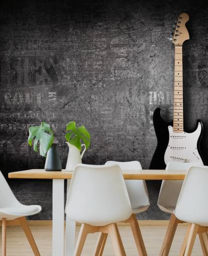 guitar propped on the wall wallpaper guitar propped on the wall wallpaper