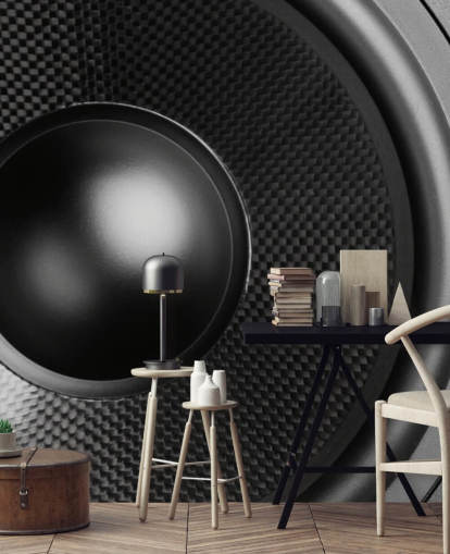 Close Up of Speaker Wallpaper