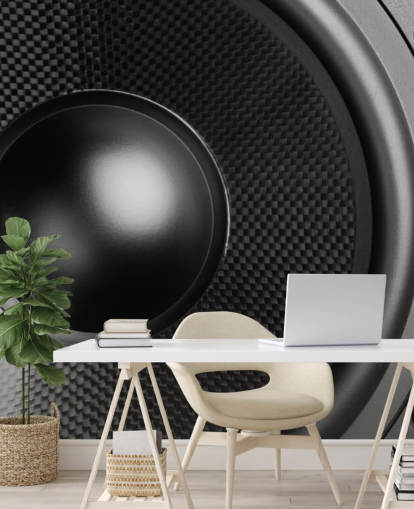 Nærbillede af Speaker Wallpaper