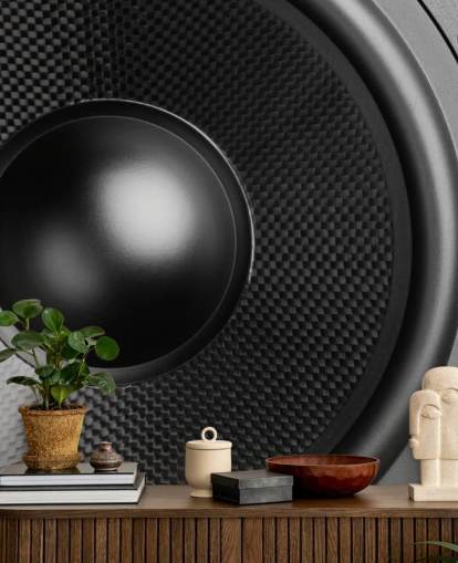 Nærbilde av Speaker Bakgrunn