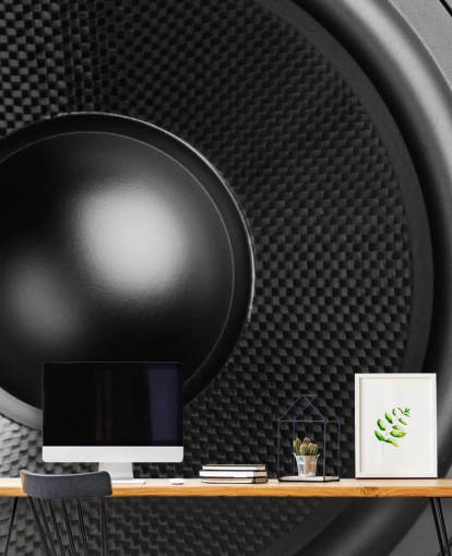 Close Up of Speaker Wallpaper