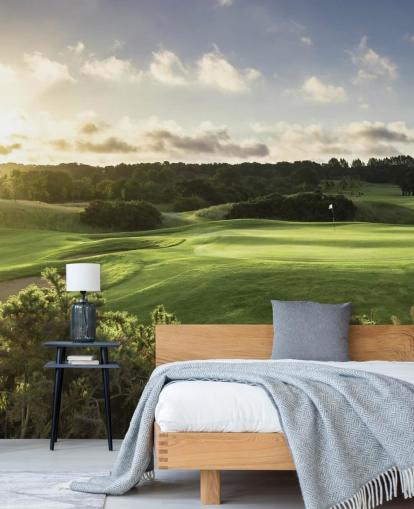 Papier peint parcours de golf