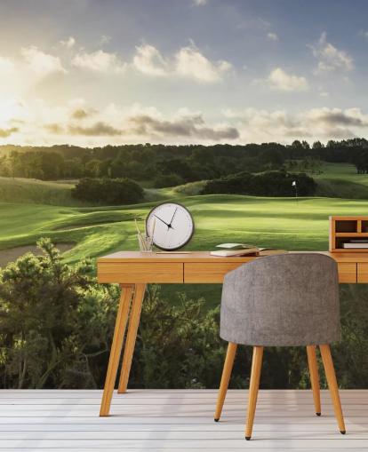 Papier peint parcours de golf Papier peint parcours de golf