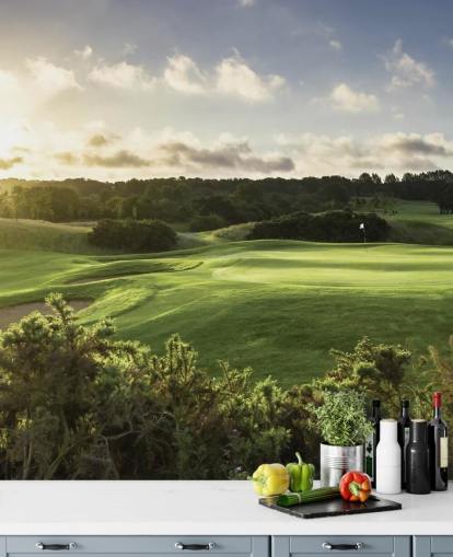 Golfkenttä taustakuva