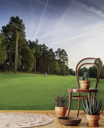 Green Golf Course Wallpaper