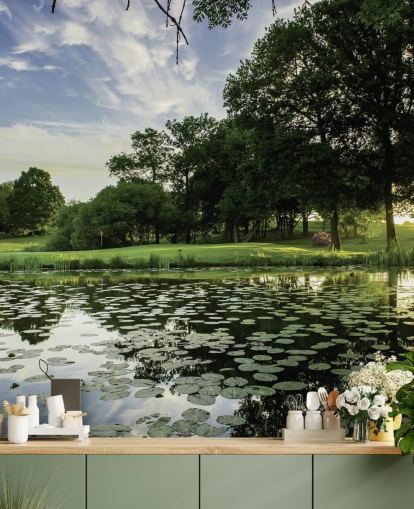 Fondo de pantalla de Golf Course Pond