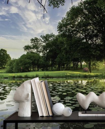 Papel de parede Golf Course Pond