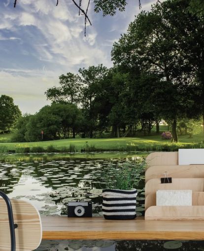 Papel de parede Golf Course Pond