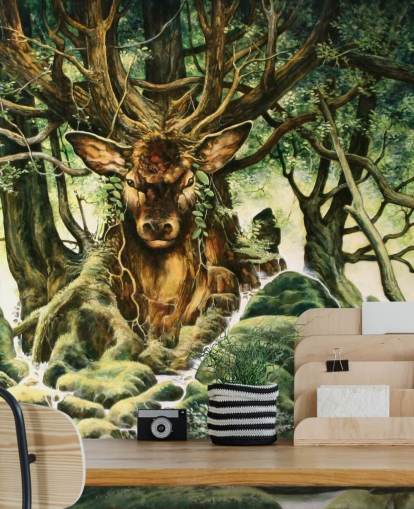 Deer Tree Wallpaper Deer Tree Wallpaper