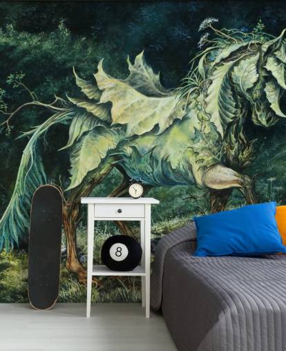 Papel Pintado Leafy Horse