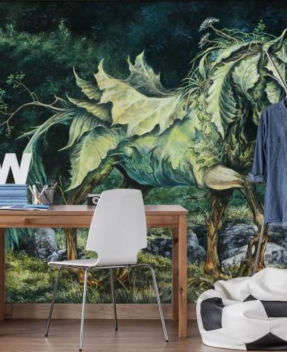 Papel de parede Leafy Horse