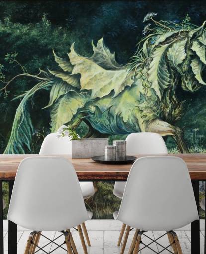 Leafy Horse Wallpaper