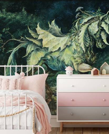 Papel de parede Leafy Horse