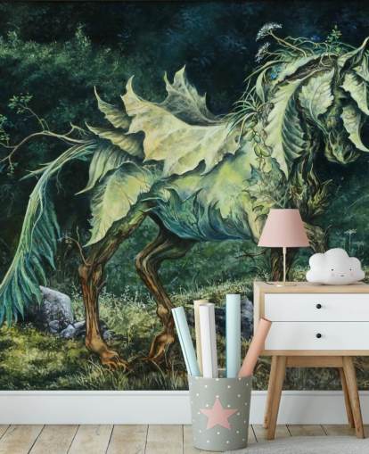 Papel de parede Leafy Horse