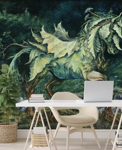 Papel de parede Leafy Horse